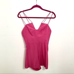 Keepsake the label hot pink romper